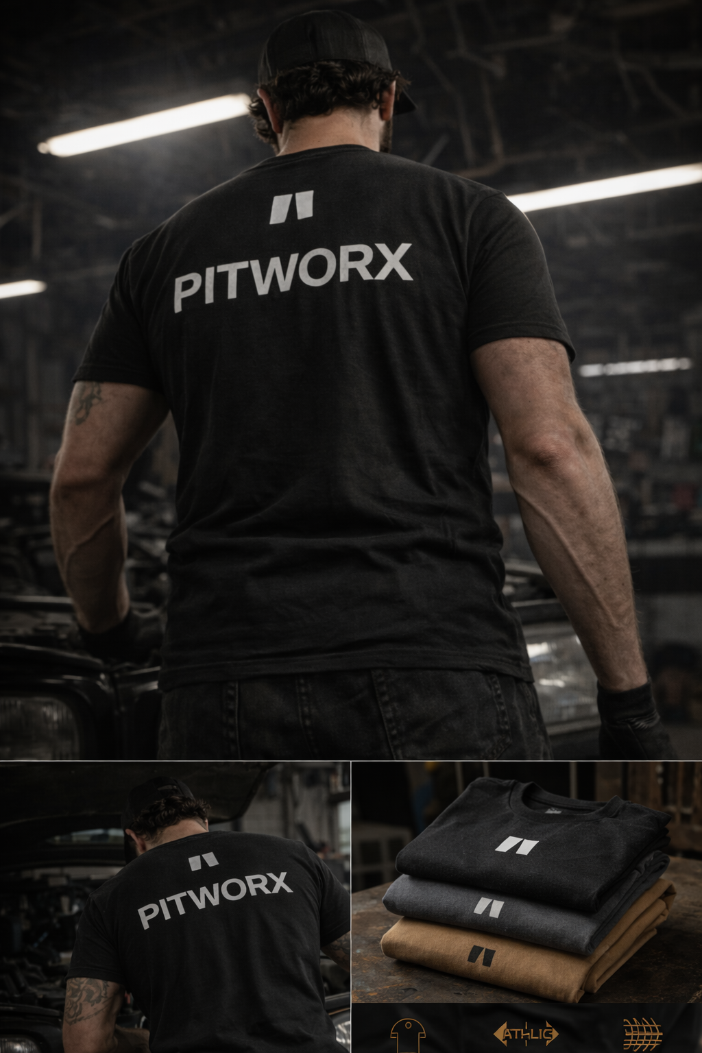 PITWORX black core tee